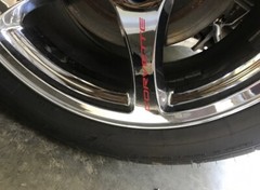 C5 CHEVROLET CORVETTE Wheel Decals (Set of 4) Z06 ZR1 Grand Sport Racing Brakes