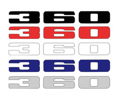 Custom 360 Automotive Decal Set