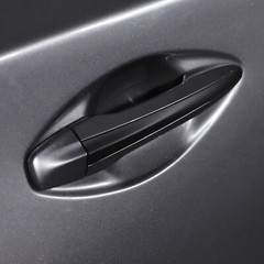 4pcs Matte Black Door Handle Overlay Decal Vinyls Fits 2014-23 Infiniti Q50
