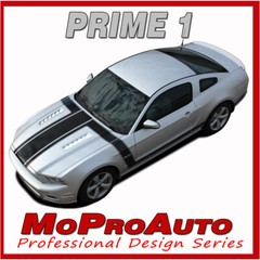 2013-2014 Ford Mustang GT V6 PRIME 1 Decals Racing Stripes 3M Graphics PDS1786