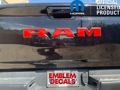 RAM 1500 Tailgate Emblem Decals 2025 Big Horn