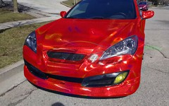 Holographic Glitter Red Rainbow Chrome Car Vinyl Wrap Sticker Decal Sheet