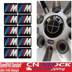 10PCS Fits For BMW M Series Brake Caliper High Temperature Car Decal Sticker