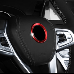 Car Steering Wheel Center Cover Trim Ring For BMW 1 2 3 4 5 6 Series X1 X3 X5 X6