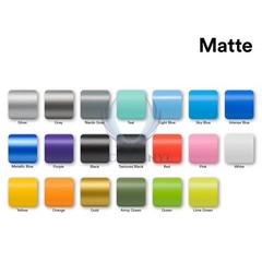 Premium Matte Flat Yellow Vinyl Car Wrap Sticker Decal Sheet Film Bubble Free