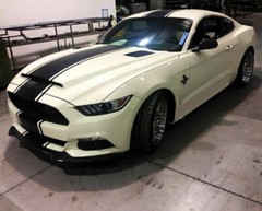 Full Body Stripe racing rally Kit for Ford Mustang Projector 2005 2006 2007 halo