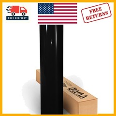 Versatile Black High Gloss Vinyl Wrap 1.5ft x 5ft – Long-Lasting & Eco-Friendly