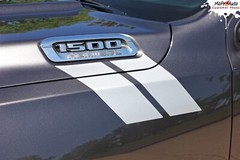 Fits 2019-2024 Dodge Ram Hash Mark Stripe Kit