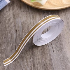 Double Line Tape Decal Gold PVC Practical Stickers Stripe Tape High Quality