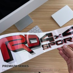 TRD 4×4 Sport Decals Tacoma Replacement Stickers Emblem for Tundra Truck Set 2