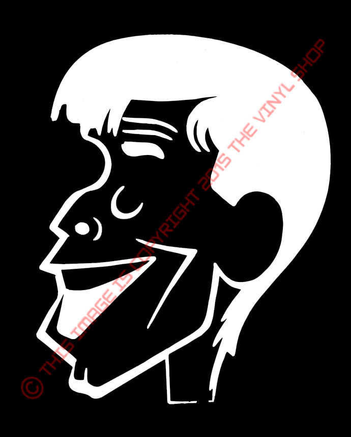 Jerry Lewis The King Of Comedy funny man decal sticker.