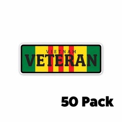 Vietnam Veteran Sticker Decal Vinyl viet vet pride honor served MULTI PACK