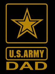 Army dad decal choose color military proud parent armed forces hero usa america