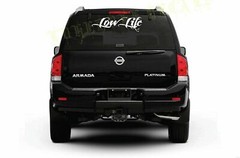 STICKERCORP – LOW LIFE – CAR WINDOW DECAL VINYL STICKER