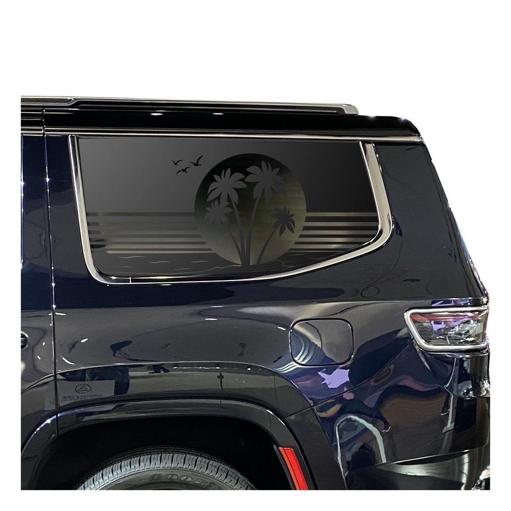 Beach Scene Design Decal Fits 2022 – 2023 Jeep Grand Wagoneer GW1-XR4