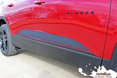 2019-2024 Chevy Blazer Door Graphics BLAZE Side Body Stripes Vinyl Decals 3M Kit