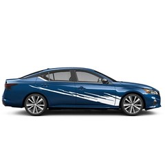 Diagonal mud splash graphics stickers decal compatible with Nissan Altima