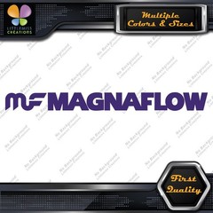 Fits Magnaflow Logo Before Name Exhaust JDM Decals Stickers Vinyl