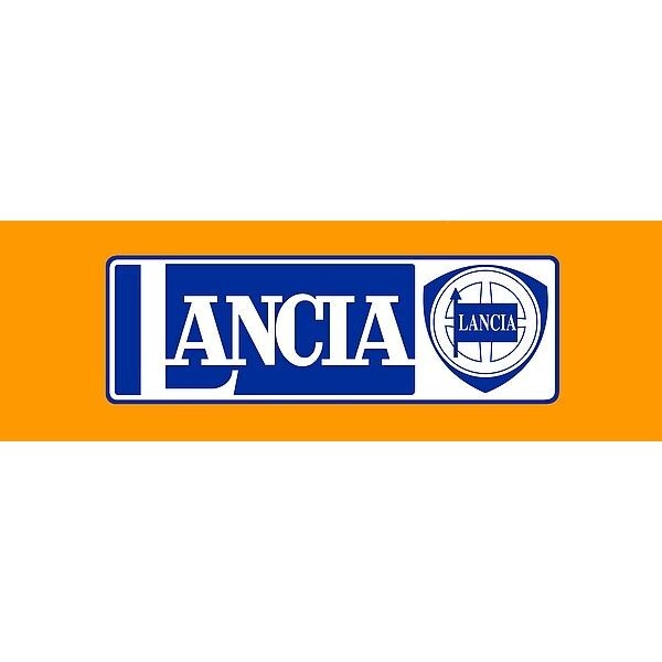 Car Sticker – Lancia Logo & Title – Set of 4 – 150mm Length | Toolbox Outdoor