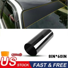 Sun Strip Visor Premium Vinyl Decal Windshield Banner Cast PVC Film 60″x8″