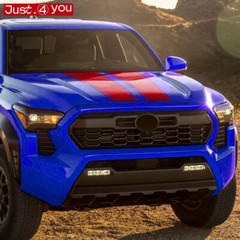 Car Hood Stripes Graphics Vinyl Decals Stickers for Toyota Tacoma 2004-Present