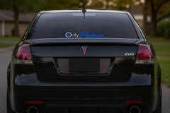 Only Buicks OF theme windshield size premium die cut vinyl decal multi colors