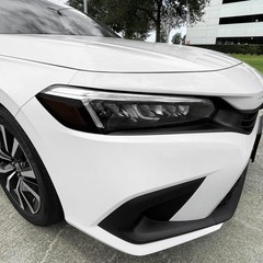 Headlight Precut Vinyl Tint Overlays For 2022 -2025 Honda Civic Sedan Hatchback