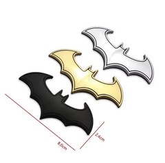 3D Metal Batman Dark Knight Batwing Sticker Decal Emblem Badge Auto Car Styling