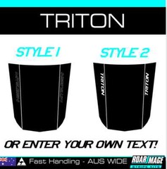 AM combo BONNET kit decal stripes fit 2015-2018 MITSUBISHI Triton sticker MQ 4×4