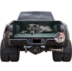 Tailgate Wrap Wolf Vinyl Graphic Decal Sticker, Pickup Decal T351