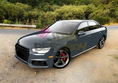 3FTx5FT PPF Paint Protection Film Gloss Midnight Gray Invisible Scratches Shield