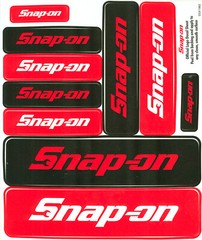 “NEW” Vintage Snap-on Tools Tool Box Sticker Decal Man Cave Garage (10) SSX1982