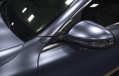 ESSMO PET Pearl Metallic Charcoal Gray Auto Vinyl Wrap Film Decal Sticker Sheet