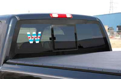 Chicago Cubs Sticker Decal W Win Logo Flag Car 5″x4″