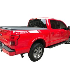 2PCS Vinyl Waterproof Decals for Ford F-150 F150 Pickup Rear Bed Side Stickers