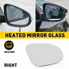1/2x Right Heated Power Side Mirror For Glass Volkswagen Jetta/Beetle 2011-2018