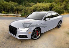 ESSMO PET Super Gloss Light Nardo Gray Car Vehicle Vinyl Wrap Decal Sticker