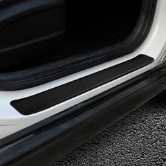 5x Car Rear Bumper Protector Trim Strip Trunk Door Sill Guard Scratch Pad Cover