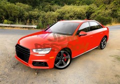 2FTx5FT PPF Racing Red Gloss Color Vinyl Paint Protection Film Scratch Car Wrap