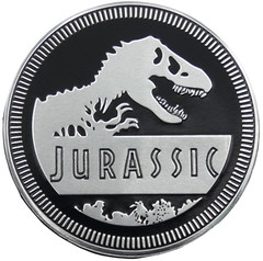 1pc Jurassic Rated Sticker Decal Emblem 4×4 Badge Auto Fender 6cm 2.36″
