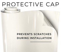 + Ultra Gloss Pearl White Vinyl Car Wrap 1ft x 5ft