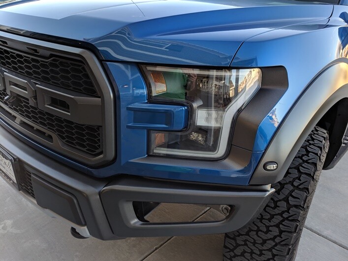 2017-19 Ford Raptor F-150 Headlight Accent Vinyl Decals 3m 1080 2018 2019 F150