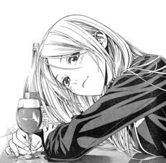 Moka Akashiya Rosario and Vampire B/W Weatherproof Sticker 6″ Car Decal