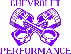 Chevrolet Performance in your choice of color 7″w x 5″h