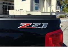 Pair Z71 4X4 Off Road Graphic Die Cut Decal Sticker-SUV Pickup Truck Racing GMC