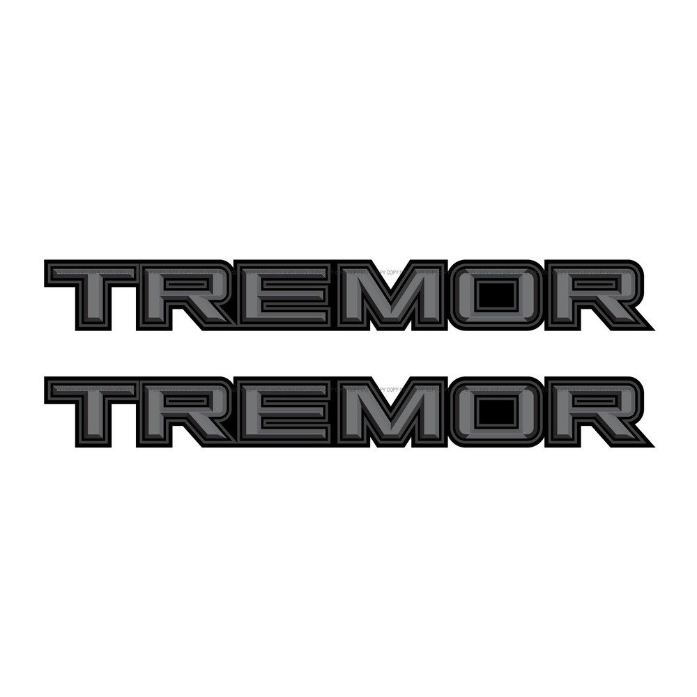 Tremor Package Truck Bed Side Decal Sticker