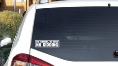 NO FARMERS NO FOOD NO KIDDING Farming Farm Vinyl Decal Sticker for Car Truck