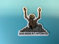 Motorcycle Sticker for Helmets or toolbox #8,925
