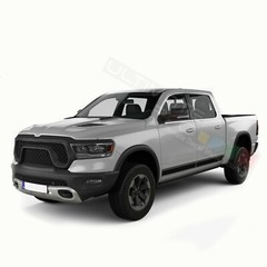Scratches Side Doors Scratch Stripes Wrap Decal Sticker for Dodge Crew Cab 3500