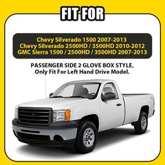 Dashboard Dash Cover Carpet for Chevy Silverado 2007-2013 GMC Sierra Gray black